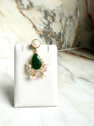Asha Emerald Choker Set