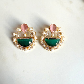 Emerald Green Earrings