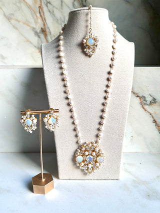 Selenite Crystal Mala Set