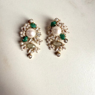 Emerald Green Earrings