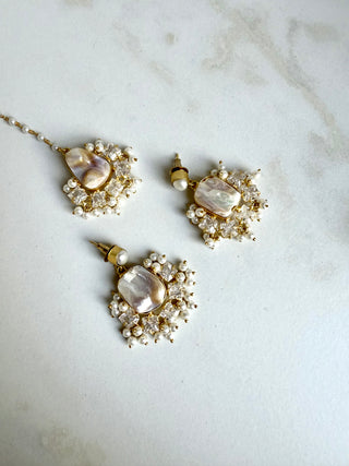 Mother of Pearl Tika Set