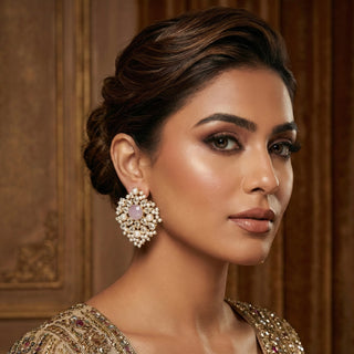 Zara Verde Cluster Earrings