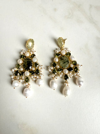 Prehnite Earrings