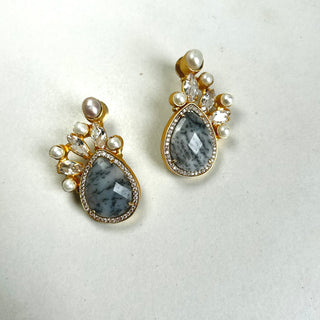 Jas grey Earrings