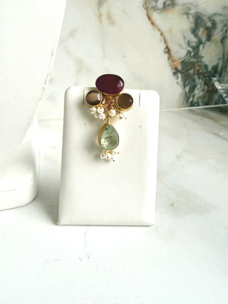 Noor-e-Dhūmra Ruby Quartz