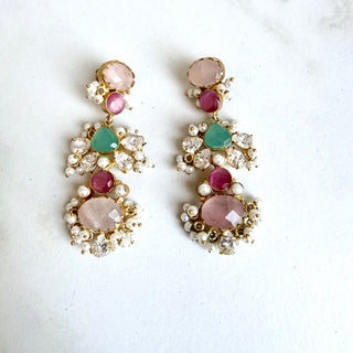 Bella Quartz Earrngs