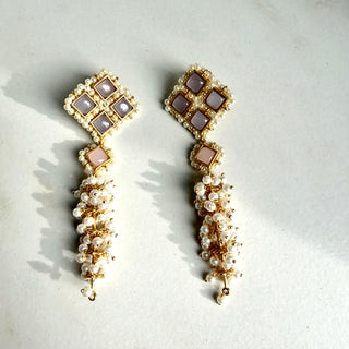 Neel Tara Pearl Cascade Earrings