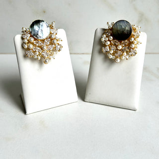Mosaic Crystal Earrings