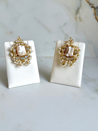 Rozy Crystal Earrings