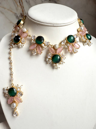 Gardenia Choker Set