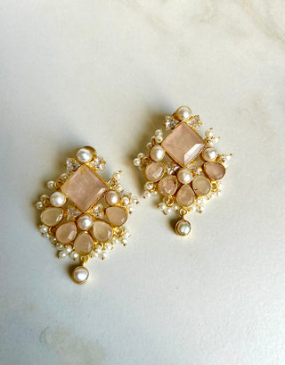 Asima Quartz Earrings