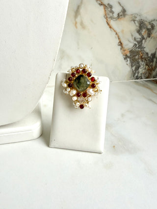 Ruby & Prehnite Set