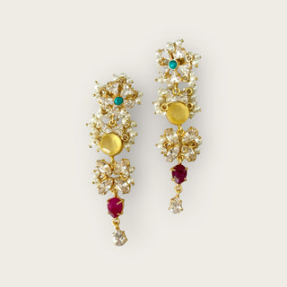 Lemon Crystal Earrings