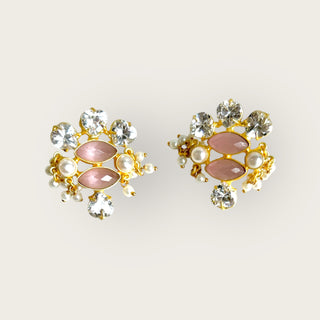 Quartz Statment Studs