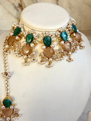 Green Mustard Pearl Set