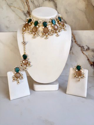 Green Mustard Pearl Set